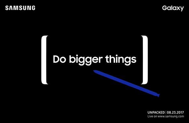 Galaxy Note 8 Launch Date