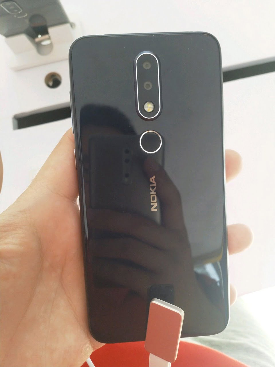 Nokia X6 From the Rear