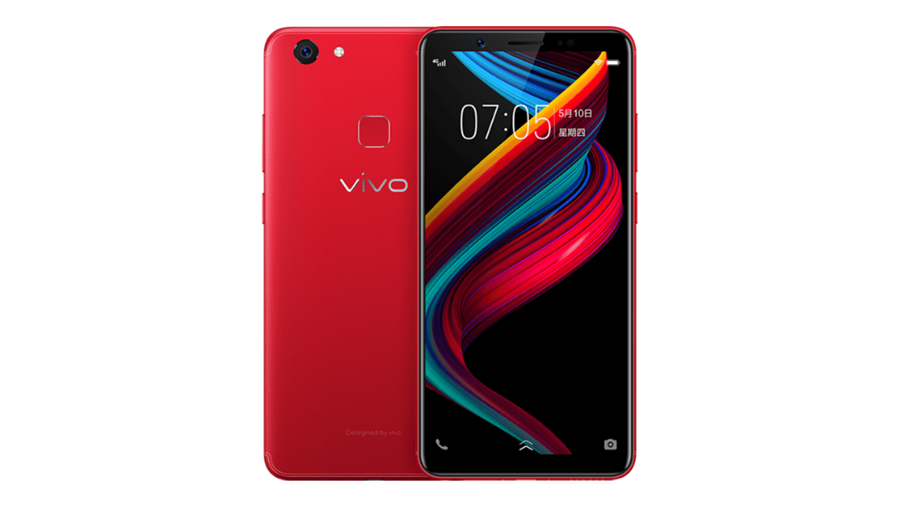 Vivo Y75s in Charm Red