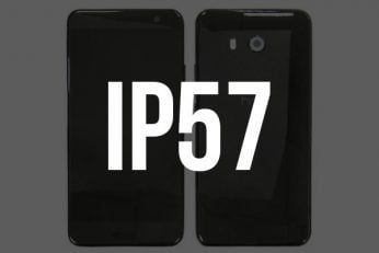 HTC U IP57 Rating