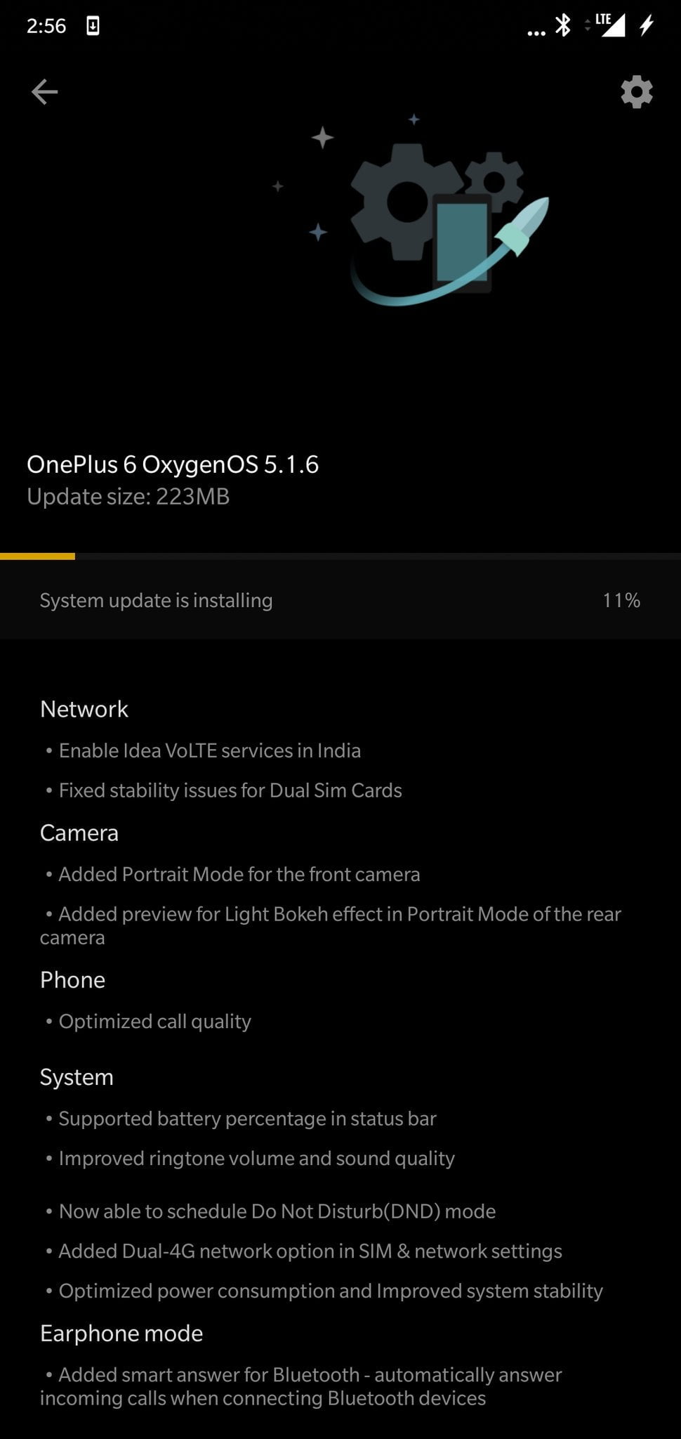 OxygenOS 5.1.6 Update for OnePlus 6
