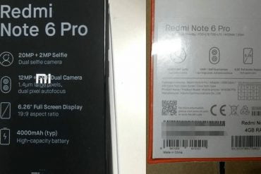Redmi Note 6 Pro Live Image
