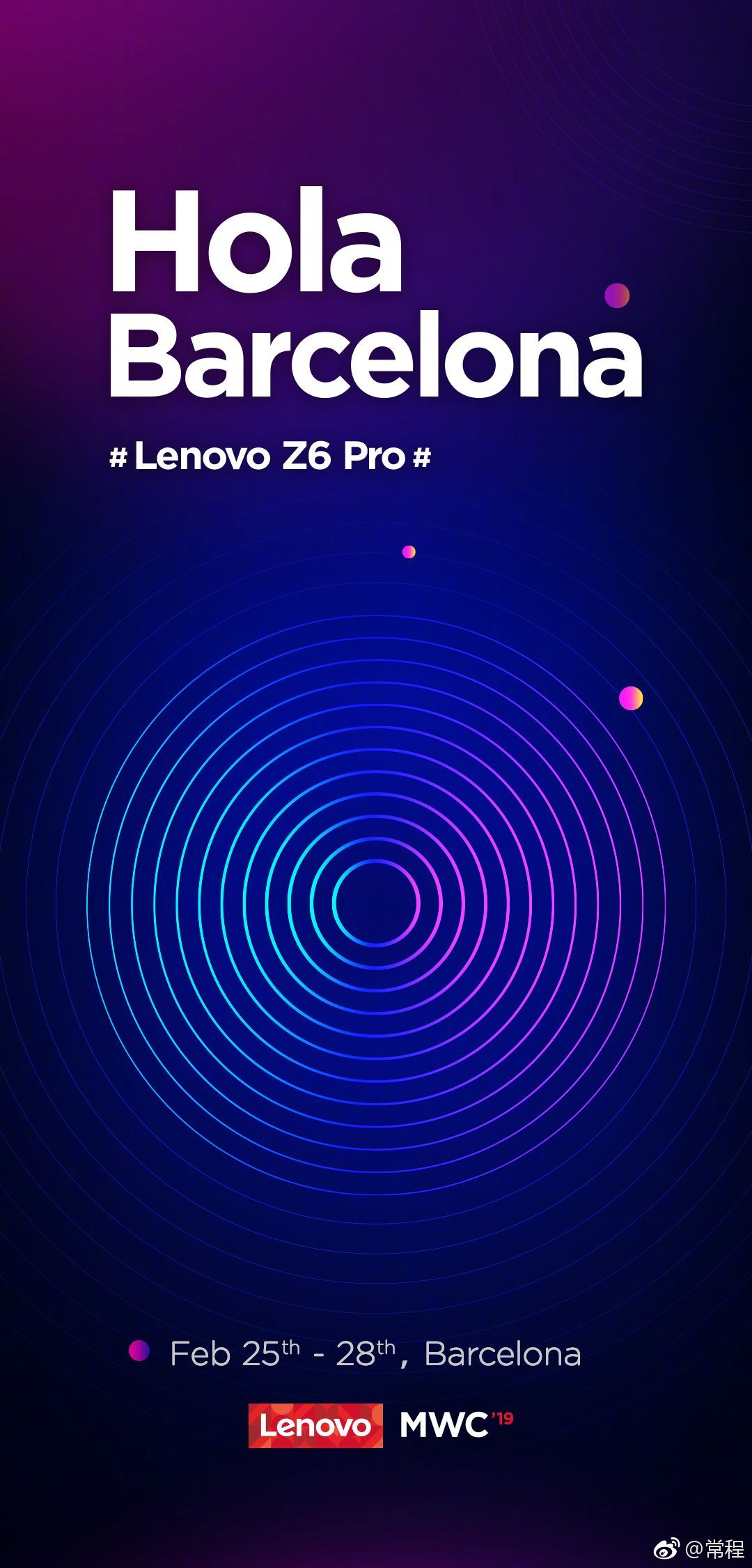 Lenovo Z6 Pro launching at the MWC