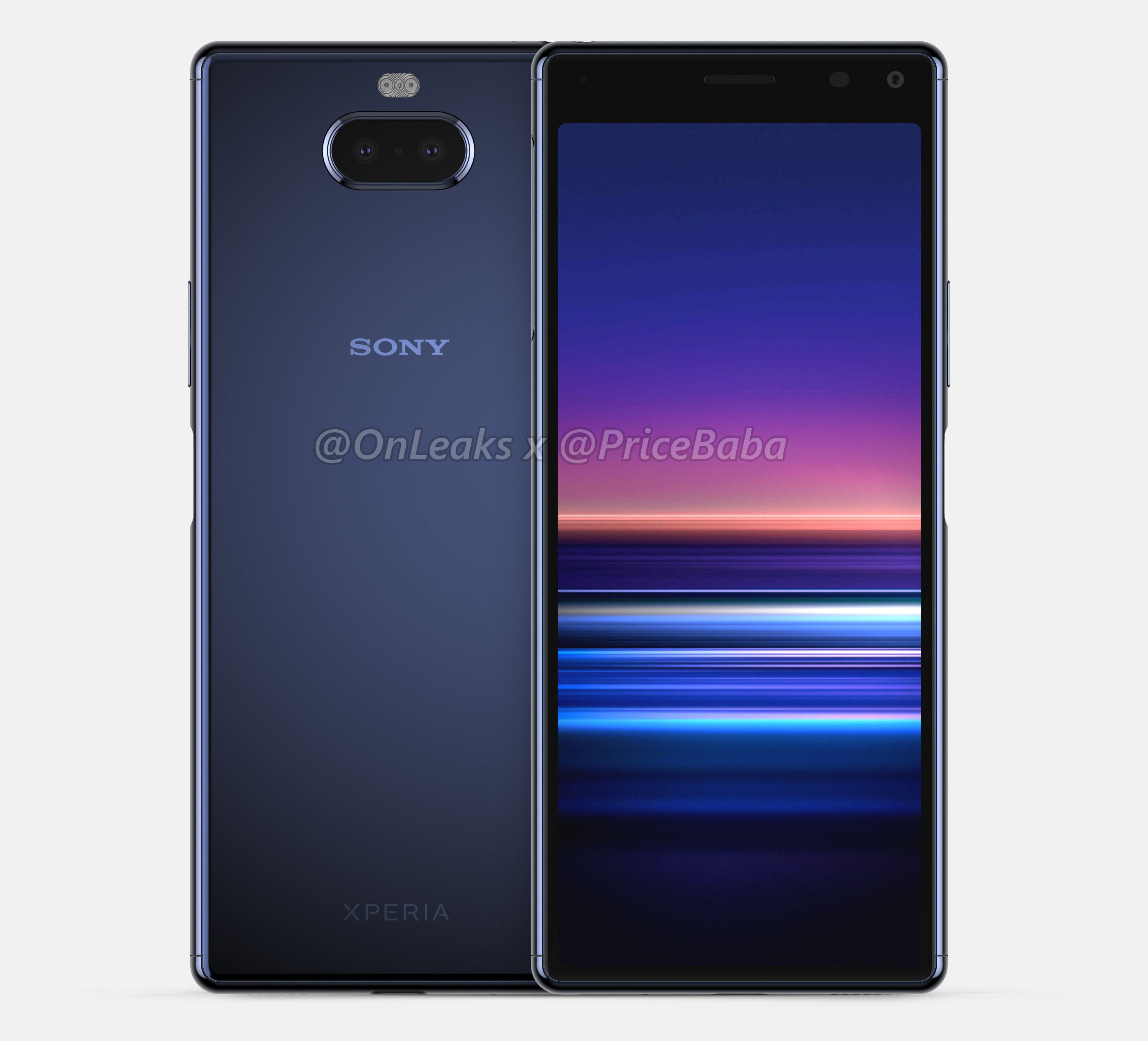 Sony Xperia 20 CAD Render