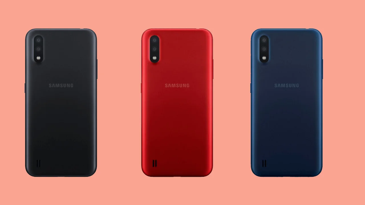 Samsung Galaxy A01 official with an HD+ screen & up to 8GB RAM