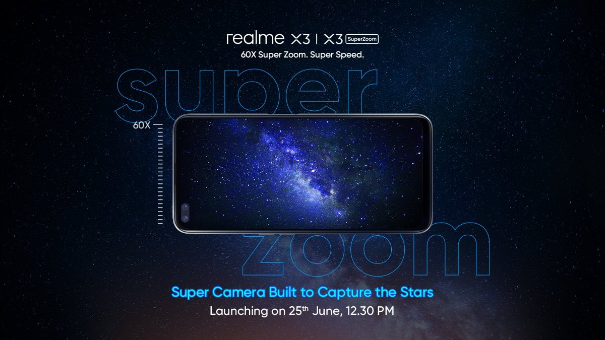 Realme X3 & Realme X3 SuperZoom Launch Date
