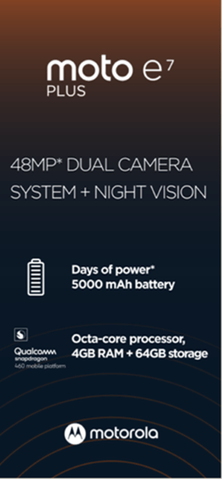 Moto E7 Plus Specifications